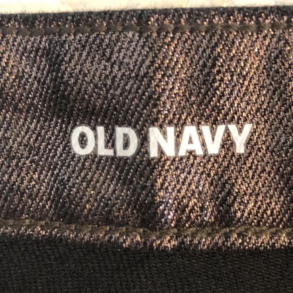 Old Navy High Rise Shine OG Straight Ankle Secret Smooth Pockets Jean Size 10
